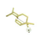 香化学式釦飾‐鈴蘭（かおりかがくしきブローチ‐すずらん）