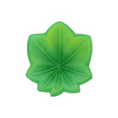 練切和菓子帯留め‐紅葉（ねりきりわがしおびどめ‐もみじ）