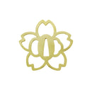 つば帯留め‐山桜（つばおびどめ‐やまざくら）【納期約4ヶ月】