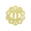 つば帯留め‐桜九曜（つばおびどめ‐さくらくよう）