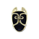 能面帯留め‐狐（のうめんおびどめ‐きつね）