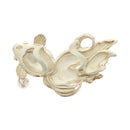 琉金帯留め‐銀（りゅうきんおびどめ‐シルバー）【納期約4ヶ月】