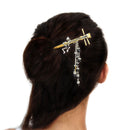 三味線銀髑髏簪（しゃみせんシルバーどくろかんざし）