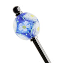 睡蓮とんぼ玉簪（すいれんトンボ玉かんざし）