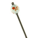 流水金魚とんぼ玉簪（りゅうすいきんぎょトンボ玉かんざし）