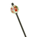 蓮金魚とんぼ玉簪（はすきんぎょトンボ玉かんざし）