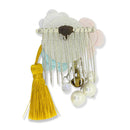 ＜伝統つまみ簪＞三色梅姫花簪（さんしょくうめひめはなかんざし）