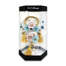 ＜伝統つまみ簪＞三色梅姫花簪（さんしょくうめひめはなかんざし）