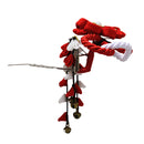 ＜伝統つまみ簪＞三盛梅花簪（みつもりうめはなかんざし）