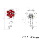 ＜伝統つまみ簪＞重梅花簪（かさねうめはなかんざし）