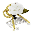 ＜伝統つまみ簪＞綻椿花簪（ほころびつばきはなかんざし）