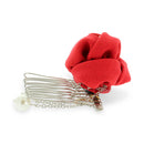 ＜伝統つまみ簪＞綻椿花簪（ほころびつばきはなかんざし）