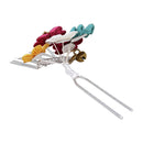 ＜伝統つまみ簪＞七五三玉梅簪（しちごさんたまうめかんざし）