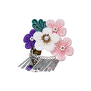 ＜伝統つまみ簪＞七五三玉梅簪（しちごさんたまうめかんざし）