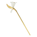 銀百合一本簪（ぎんゆりいっぽんかんざし）