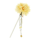 朝露鞠菊一本簪／黄（あさつゆまりぎくいっぽんかんざし／き）