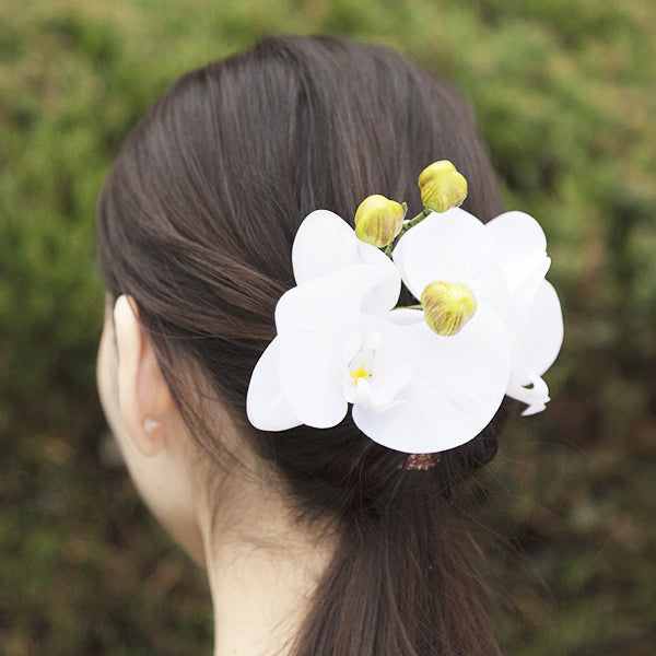 花衣冠簪‐胡蝶蘭｜普段使いの簪・ヘアアクセサリーブランド［かんざし 