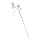 真珠綿花一本簪（パールめんかいっぽんかんざし）