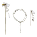 結晶真珠二連簪（クリスタルパールにれんかんざし）