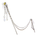 結晶真珠二連簪（クリスタルパールにれんかんざし）