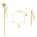 星真珠二連簪（ほしパールにれんかんざし）