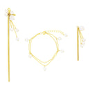 芥子真珠二連簪（けしパールにれんかんざし）