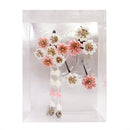 ＜伝統つまみ簪＞七五三姫桜簪‐薄桜（しちごさんひめざくらかんざし‐うすざくら）