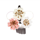 ＜伝統つまみ簪＞七五三姫桜簪‐薄桜（しちごさんひめざくらかんざし‐うすざくら）