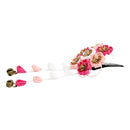 ＜伝統つまみ簪＞七五三姫桜簪‐紫桜（しちごさんひめざくらかんざし‐むらさきざくら）