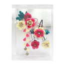 ＜伝統つまみ簪＞七五三姫梅簪‐黄梅（しちごさんひめうめかんざし‐おうばい）