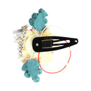 ＜伝統つまみ簪＞七五三姫梅簪‐黄梅（しちごさんひめうめかんざし‐おうばい）