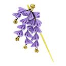 伝統つまみ一本簪‐下り藤（でんとうつまみいっぽんかんざし‐くだりふじ）