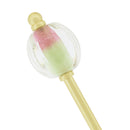 香水瓶とんぼ玉簪‐杜若（こうすいびんトンボ玉かんざし‐かきつばた）