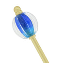 香水瓶とんぼ玉簪‐月草（こうすいびんトンボ玉かんざし‐つきくさ）