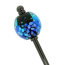 紫陽花とんぼ玉簪（あじさいトンボ玉かんざし）