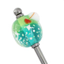 クリームソーダとんぼ玉簪（くりーむそーだトンボ玉かんざし）