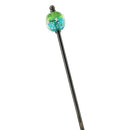 クリームソーダとんぼ玉簪（くりーむそーだトンボ玉かんざし）