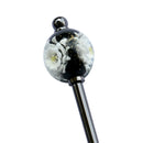 月下美人とんぼ玉簪（げっかびじんトンボ玉かんざし）