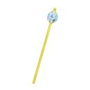 白薔薇とんぼ玉簪（しろばらトンボ玉かんざし）