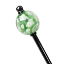 かすみ草とんぼ玉簪（かすみそうトンボ玉かんざし）