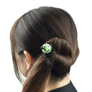 かすみ草とんぼ玉簪（かすみそうトンボ玉かんざし）