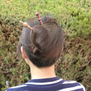 ろくろ彫一本簪‐球（ろくろぼりいっぽんかんざし‐きゅう）