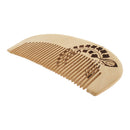 京丸型櫛‐枝藤紋（きょうまるがたくし‐えだふじもん）