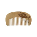 京丸型櫛‐枝椿紋（きょうまるがたぐし‐えだつばきもん）