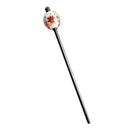 彼岸花とんぼ玉簪（ひがんばなトンボ玉かんざし）