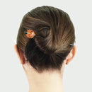 紅葉金魚とんぼ玉簪（こうようきんぎょトンボ玉かんざし）