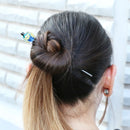 梔子とんぼ玉簪（くちなしトンボ玉かんざし）