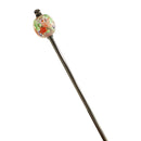 朝顔金魚とんぼ玉簪(あさがおきんぎょトンボ玉かんざし)