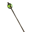 蛍硝子とんぼ玉簪(ほたるがらすトンボ玉かんざし)