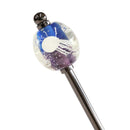 海月とんぼ玉簪(くらげトンボ玉かんざし)